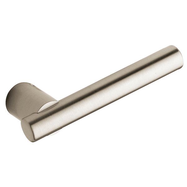 Baldwin 5137.056.RMR/LMR Lifetime Satin Nickel 1/2 Pair of 5137 Solid Brass Levers Minus Rosettes