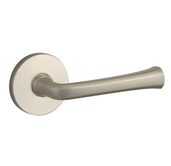 Baldwin 5112.056.fd Lifetime Satin Nickel Full Dummy 5112 Solid Brass Lever with Your Choice of Rosette
