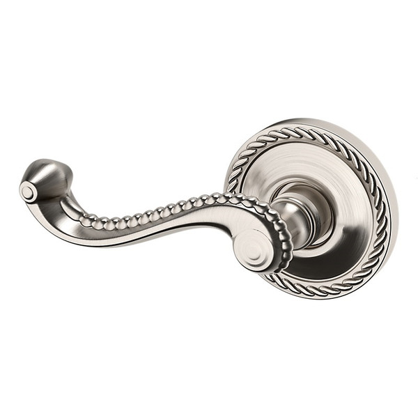 Baldwin 5104056LDM-PRE Lifetime Satin Nickel Left Handed Half Dummy Lever with 5004 Rose