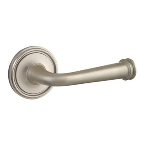 Baldwin 5116.056.priv Lifetime Satin Nickel Privacy 5116 Solid Brass Lever with Your Choice of Rosette