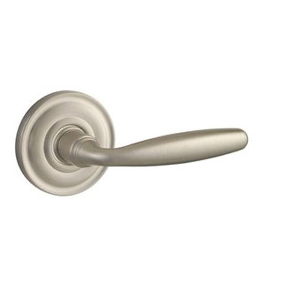 Baldwin 5106.056.priv Lifetime Satin Nickel Privacy 5106 Solid Brass Lever with Your Choice of Rosette