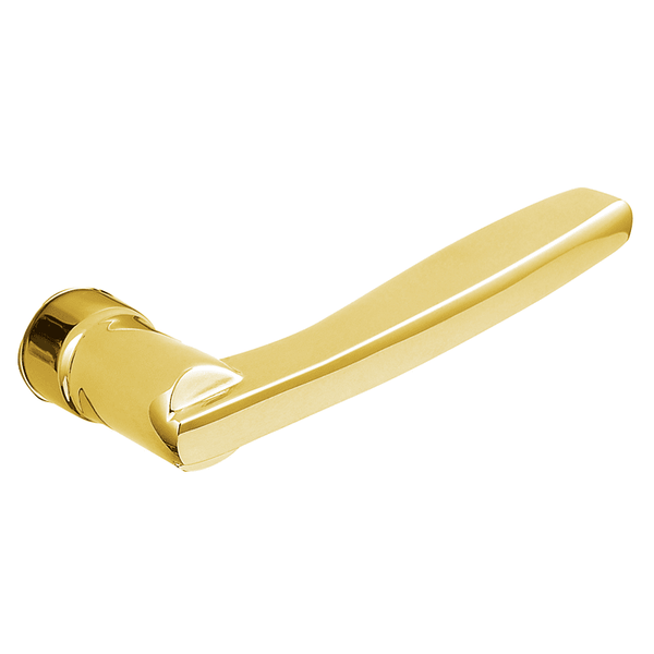 Baldwin 5164.031.RMR/LMR Non-lacquered Brass 1/2 Pair of 5164 Solid Brass Levers Minus Rosettes