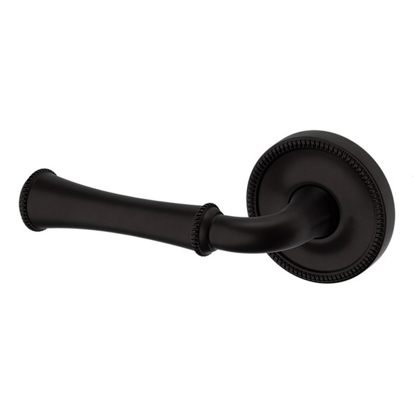 Baldwin 5118102LDM-PRE Oil Rubbed Bronze Left Handed Half Dummy Lever with 5076 Rose