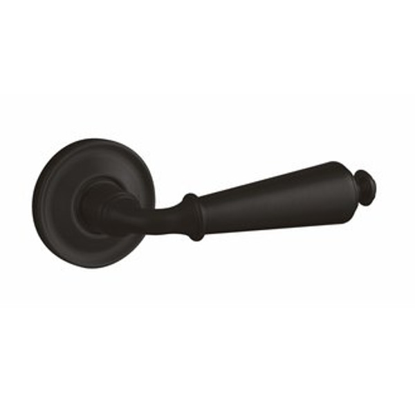 Baldwin 5125.102.pass.s Oil Rubbed Bronze Passage 5125 Solid Brass Lever with Your Choice of Small Rosette