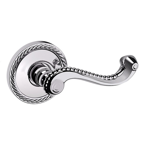 Baldwin 5104260FD-PRE Polished Chrome Full Dummy Lever with 5004 Rose