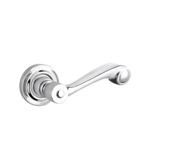 Baldwin 5103.260.fd.s Polished Chrome Full Dummy 5103 Solid Brass Lever with Your Choice of Small Rosette
