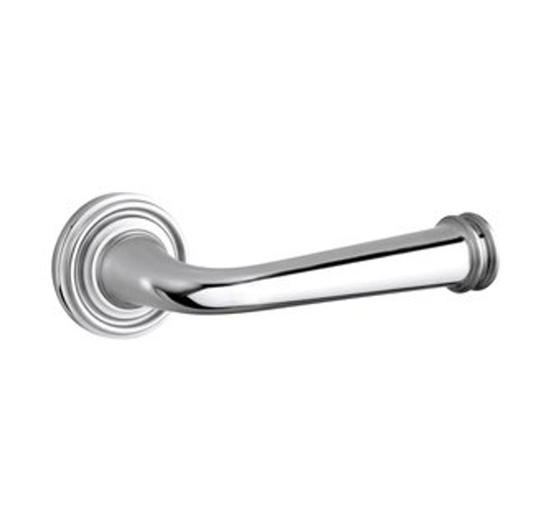 Baldwin 5116.260.fd.s Polished Chrome Full Dummy 5116 Solid Brass Lever with Your Choice of Small Rosette