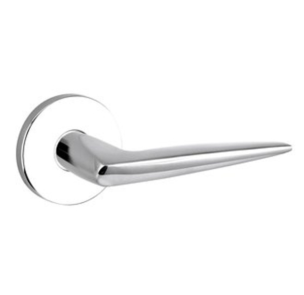 Baldwin 5166.260.pass Polished Chrome Passage 5166 Solid Brass Lever with Your Choice of Rosette