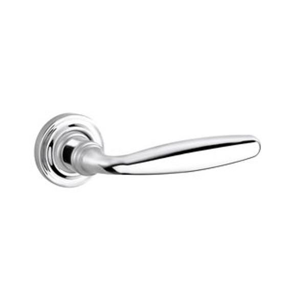 Baldwin 5106.260.pass.s Polished Chrome Passage 5106 Solid Brass Lever with Your Choice of Small Rosette