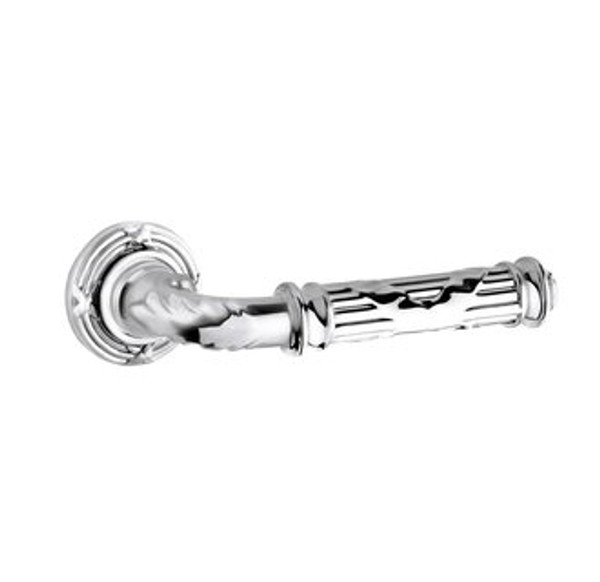 Baldwin 5122.260.pass.s Polished Chrome Passage 5122 Solid Brass Lever with Your Choice of Small Rosette