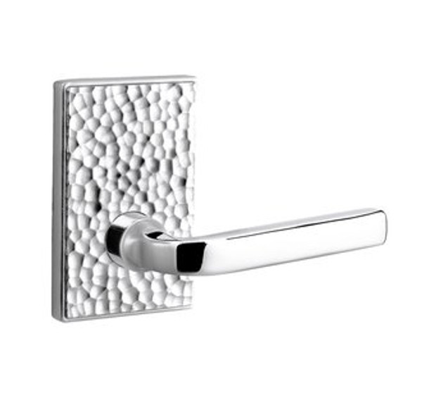 Baldwin 5190.260.priv Polished Chrome Privacy 5190 Solid Brass Lever with Your Choice of Rosette