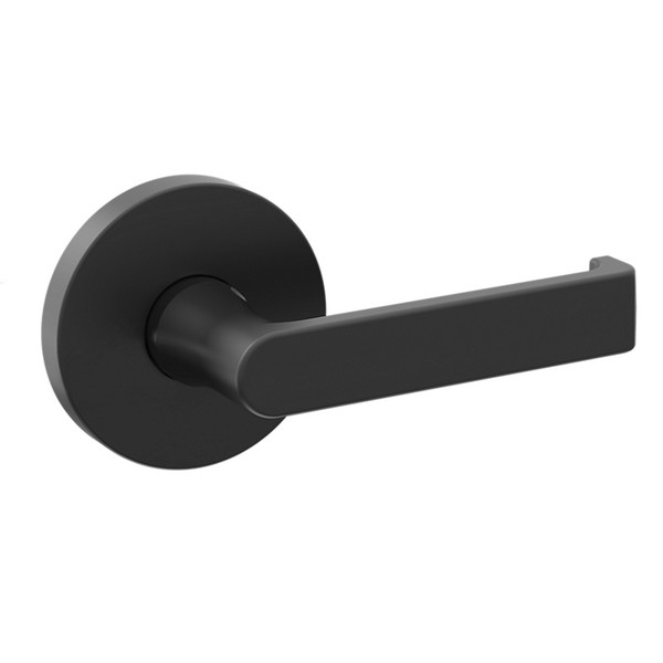 Baldwin 5105190FD-PRE Satin Black Full Dummy Lever with 5046 Rose