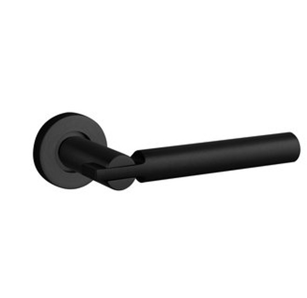 Baldwin 5161.190.fd.s Satin Black Full Dummy 5161 Solid Brass Lever with Your Choice of Small Rosette