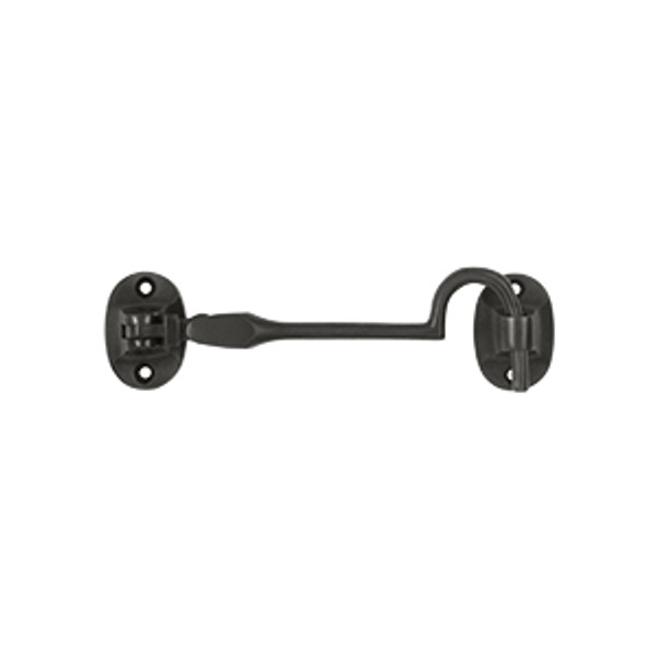 Deltana CHB4U10B Oil Rubbed Bronze Solid Brass 4" Cabin Hook