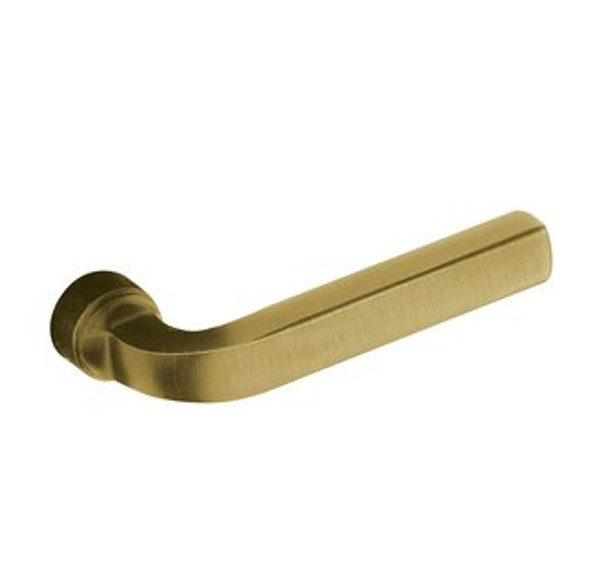 Baldwin 5190.033.RMR/LMR Vintage Brass 1/2 Pair of 5190 Solid Brass Levers Minus Rosettes