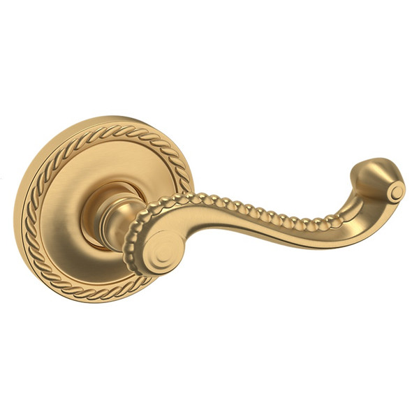 Baldwin 5104033FD-PRE Vintage Brass Full Dummy Lever with 5004 Rose