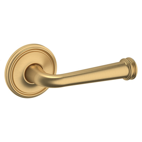Baldwin 5116033FD-PRE Vintage Brass Full Dummy Lever with 5070 Rose