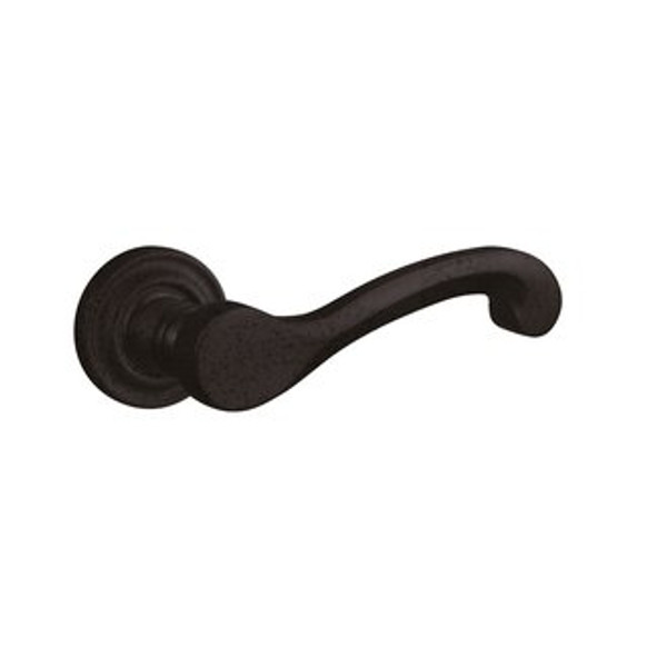 Baldwin 5445V.402.idm.s Distressed Oil Rubbed Bronze Half Dummy 5445V Solid Brass Lever with Your Choice of Small Rosette