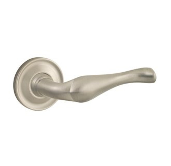 Baldwin 5447V.056.priv.s Lifetime Satin Nickel Privacy 5447V Solid Brass Lever with Your Choice of Small Rosette