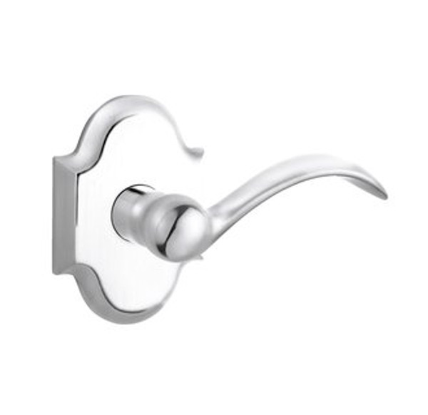 Baldwin 5452V.260.pass Polished Chrome Passage 5452V Solid Brass Lever with Your Choice of Rosette