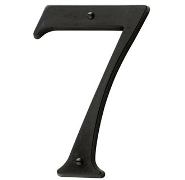 Baldwin 90677.402 Distressed Oil Rubbed Bronze House Number - 7