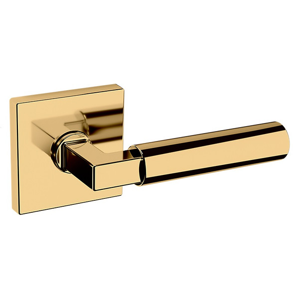 Baldwin L029003RDM-PRE Lifetime Brass Right Handed Half Dummy Lever with R017 Rose