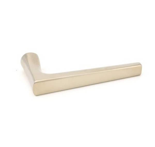Baldwin L024.056.RMR/LMR Lifetime Satin Nickel 1/2 Pair of L024 Solid Brass Levers Minus Rosettes