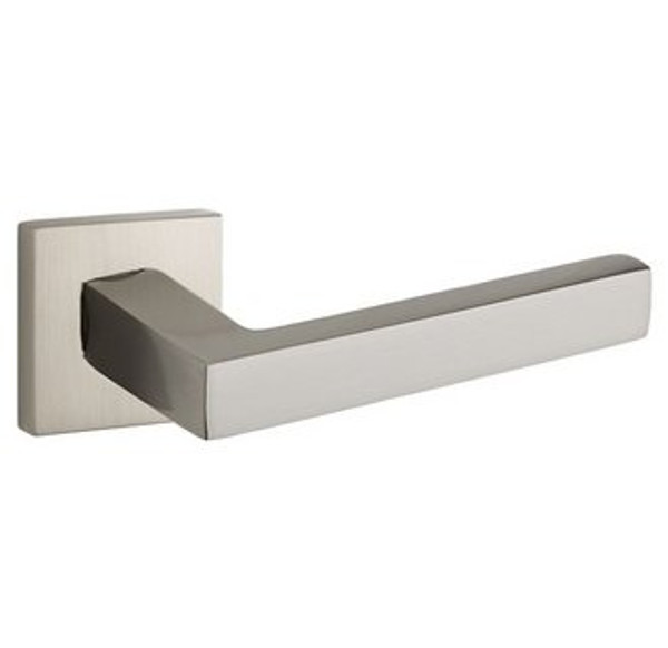Baldwin L023.056.priv.s Lifetime Satin Nickel Privacy L023 Solid Brass Lever with Your Choice of Small Rosette