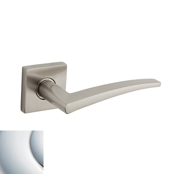 Baldwin L022.260.priv.s Polished Chrome Privacy L022 Solid Brass Lever with Your Choice of Small Rosette