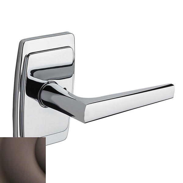 Baldwin L024.112.PASS Venetian Bronze Passage L024 Solid Brass Lever with Your Choice of Rosette