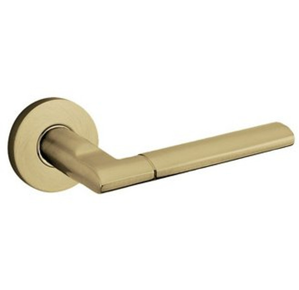 Baldwin L021.033.RMR/LMR Vintage Brass 1/2 Pair of L021 Solid Brass Levers Minus Rosettes