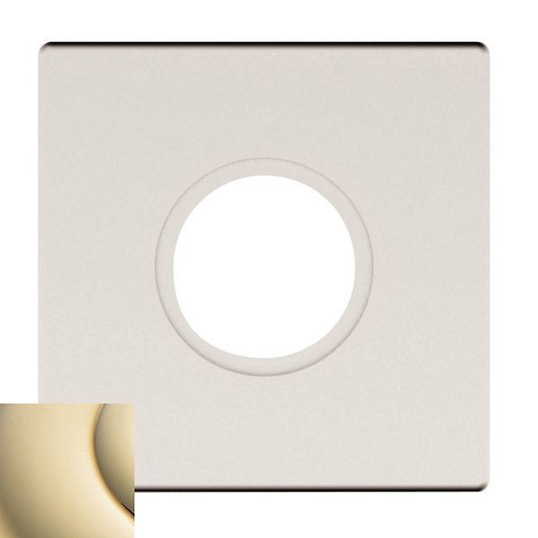 Baldwin R017.031 Non-lacquered Brass 2.625" Rosette