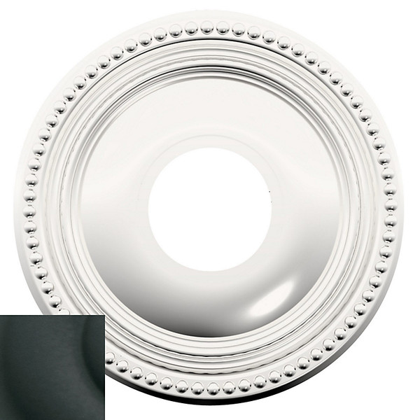 Baldwin R008.190 Satin Black 2-5/8" Rosette