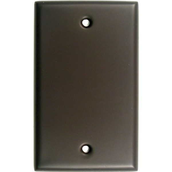 Rusticware 780ORB Single Blank Switch Plate Oil Rubbed Bronze Finish