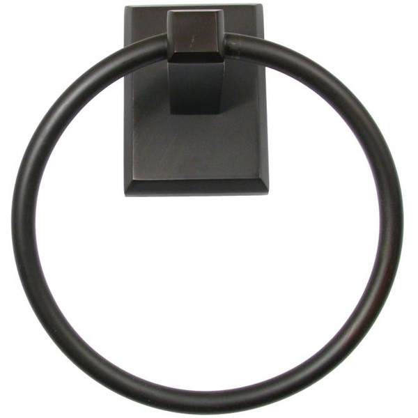 Rusticware 8786ORB Utica Towel Ring Oil Rubbed Bronze Finish