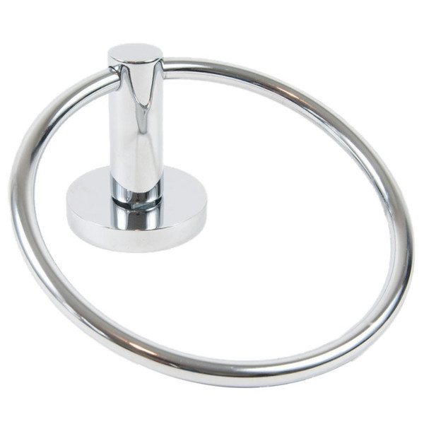 Rusticware 8886CH Metro Towel Ring Bright Chrome Finish