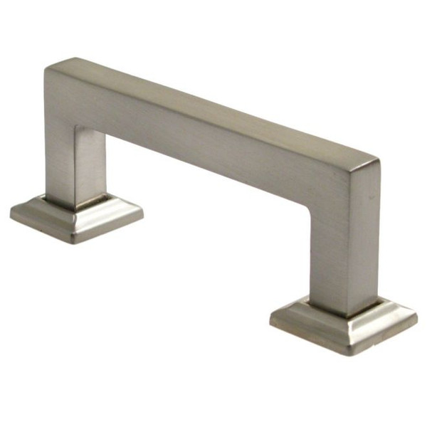 Rusticware 993SN 3" Modern Square Cabinet Pull Satin Nickel Finish