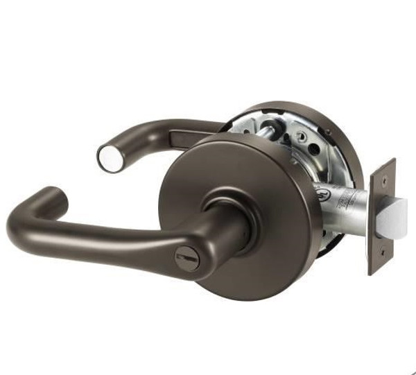 Sargent 10U65LJ-10BE Dark Oxidized Satin Bronze - Equivalent Privacy 10-Line J-Lever with L-Rose