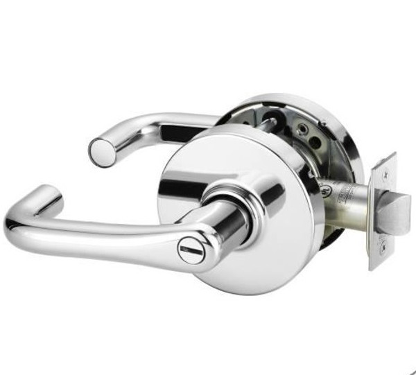 Sargent 10U65LJ-26 Polished Chrome Privacy 10-Line J-Lever with L-Rose