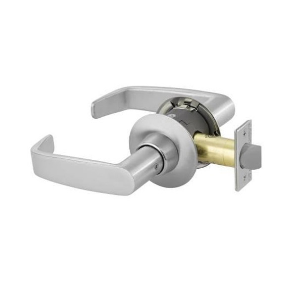 Sargent 11U15BL-WSP White Suede Powder Coat Passage L-Lever with B-Rose