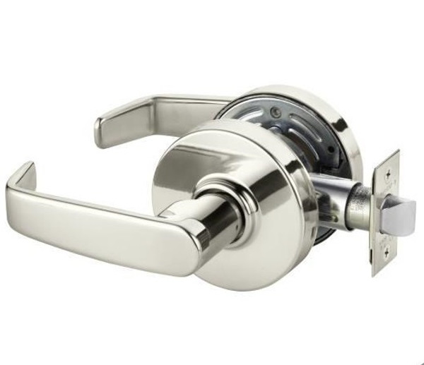 Sargent 7U15LL-14 Polished Nickel Passage L-Lever with L-Rose