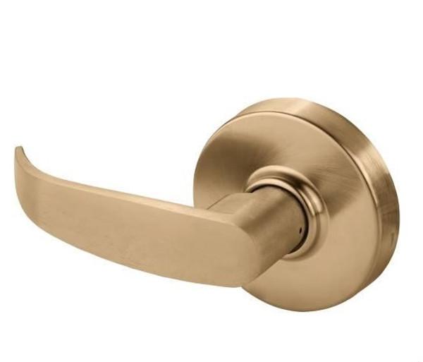 Sargent 7U93LP-10 Satin Bronze Half Dummy P-Lever with L-Rose