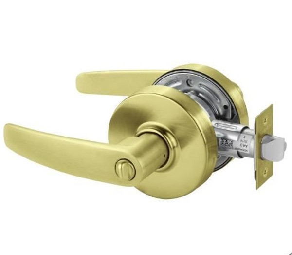 Sargent 7U65LB-4 Satin Brass Privacy B-Lever with L-Rose