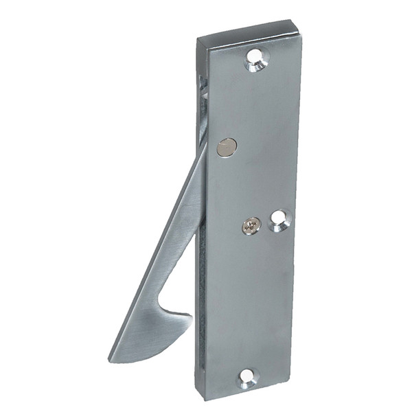 Trimco 1062-626 Satin Chrome 1" x 4-1/4" Concealed Door Edge Pull