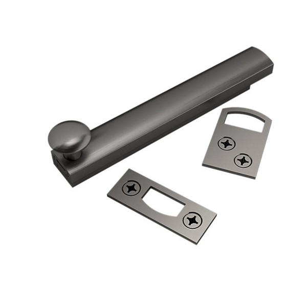 Baldwin 0322.076 Lifetime Graphite Nickel 4” Surface Bolt