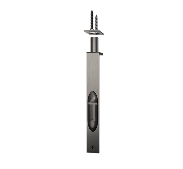 Baldwin 0626.076 Lifetime Graphite Nickel 6” Flush Bolt