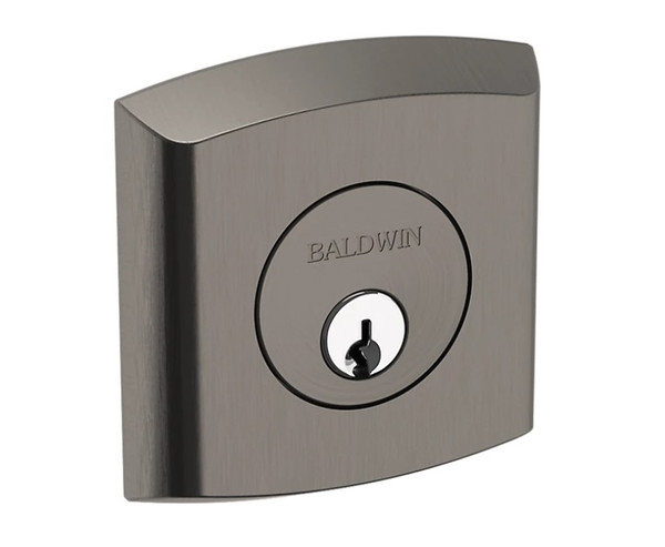 Baldwin 8286076 Lifetime Graphite Nickel Double Cylinder Soho Deadbolt