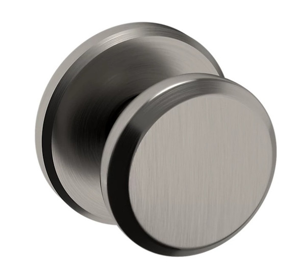 Baldwin 5023076PASS-PRE Lifetime Graphite Nickel Passage Knob with R016 Rose