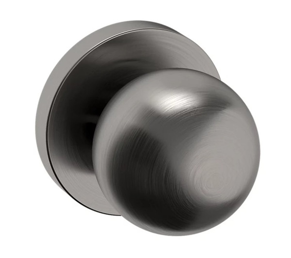 Baldwin 5041076PASS-PRE Lifetime Graphite Nickel Passage Knob with 5046 Rose