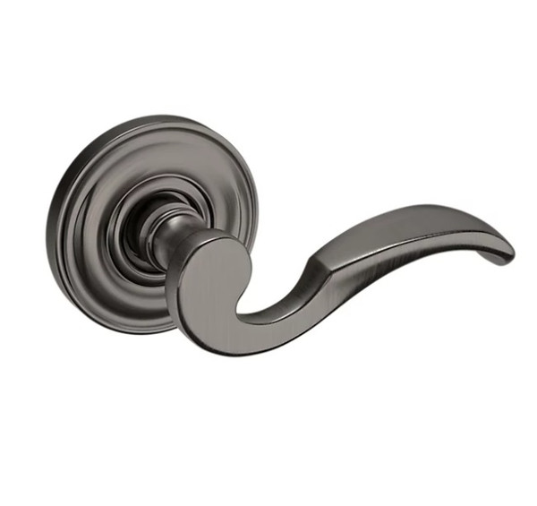 Baldwin 5152076PASS-PRE Lifetime Graphite Nickel Passage Lever with 5048 Rose